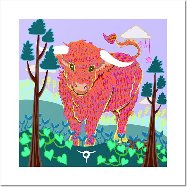 Taurus Wall Art by Les Gentils